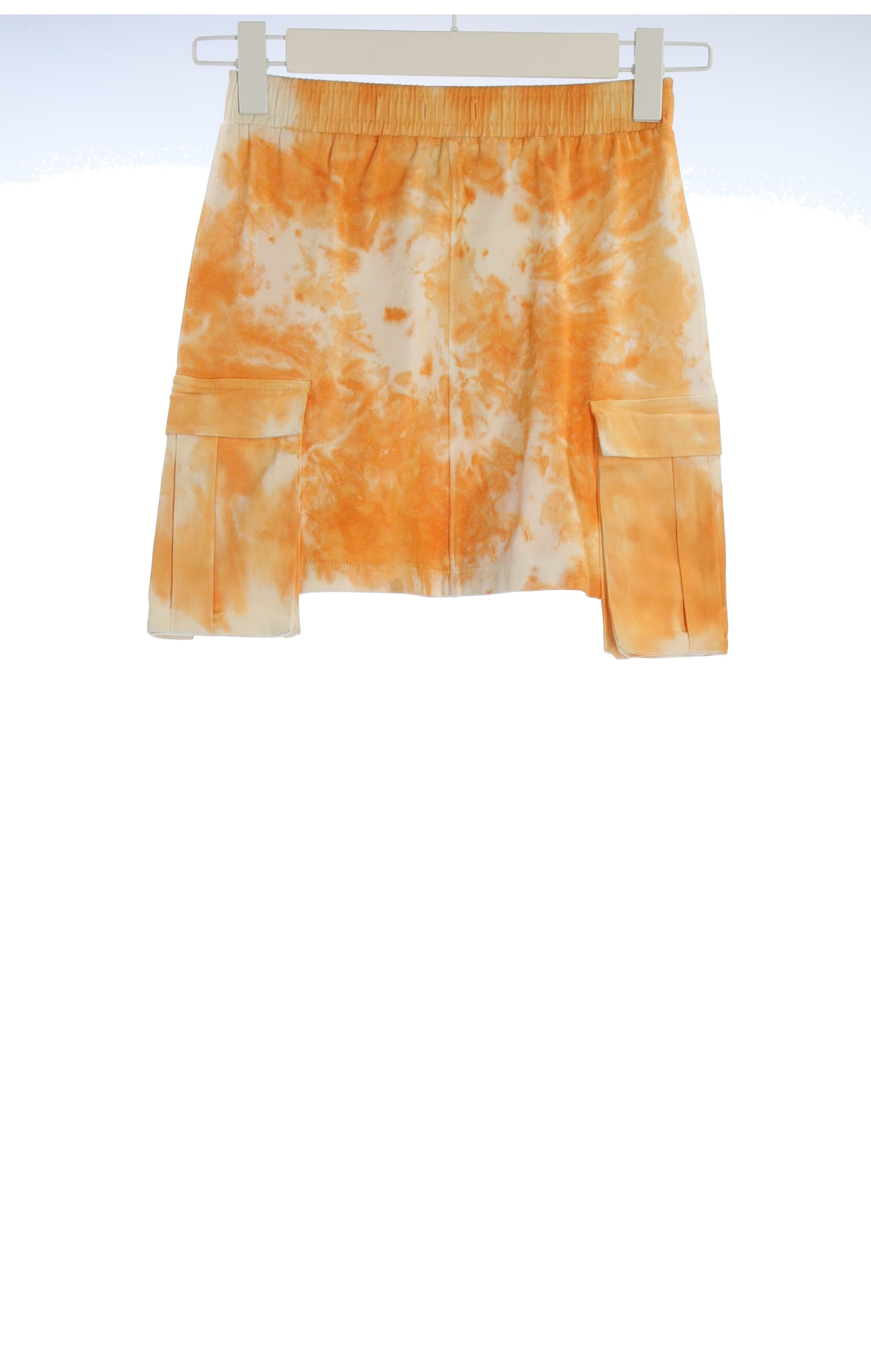 POCKET DETAILS TIE DYE SKIRT