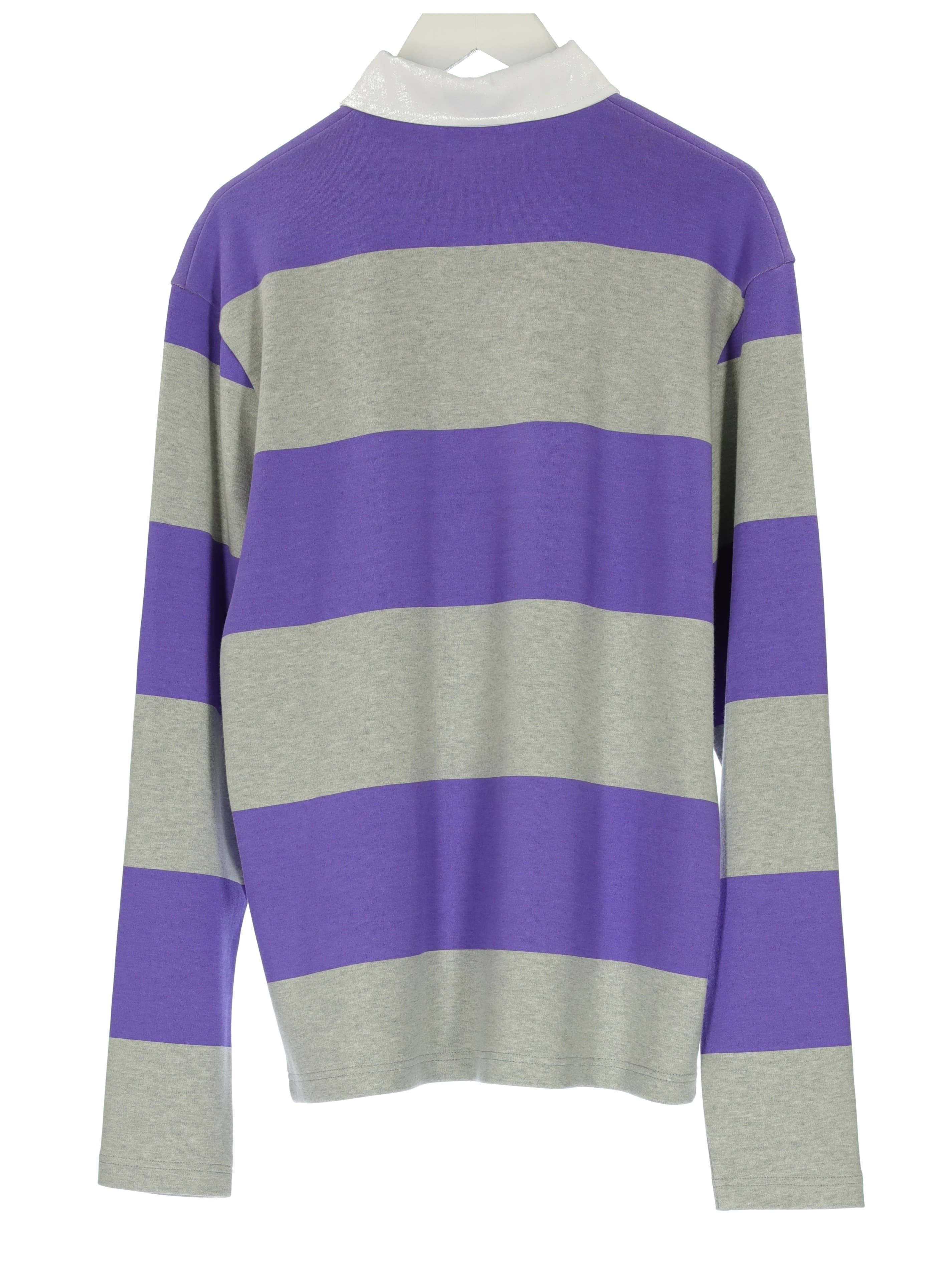PRINTED  POLO T-SHIRT WITH APPLIQUE EMBROIDERY 2