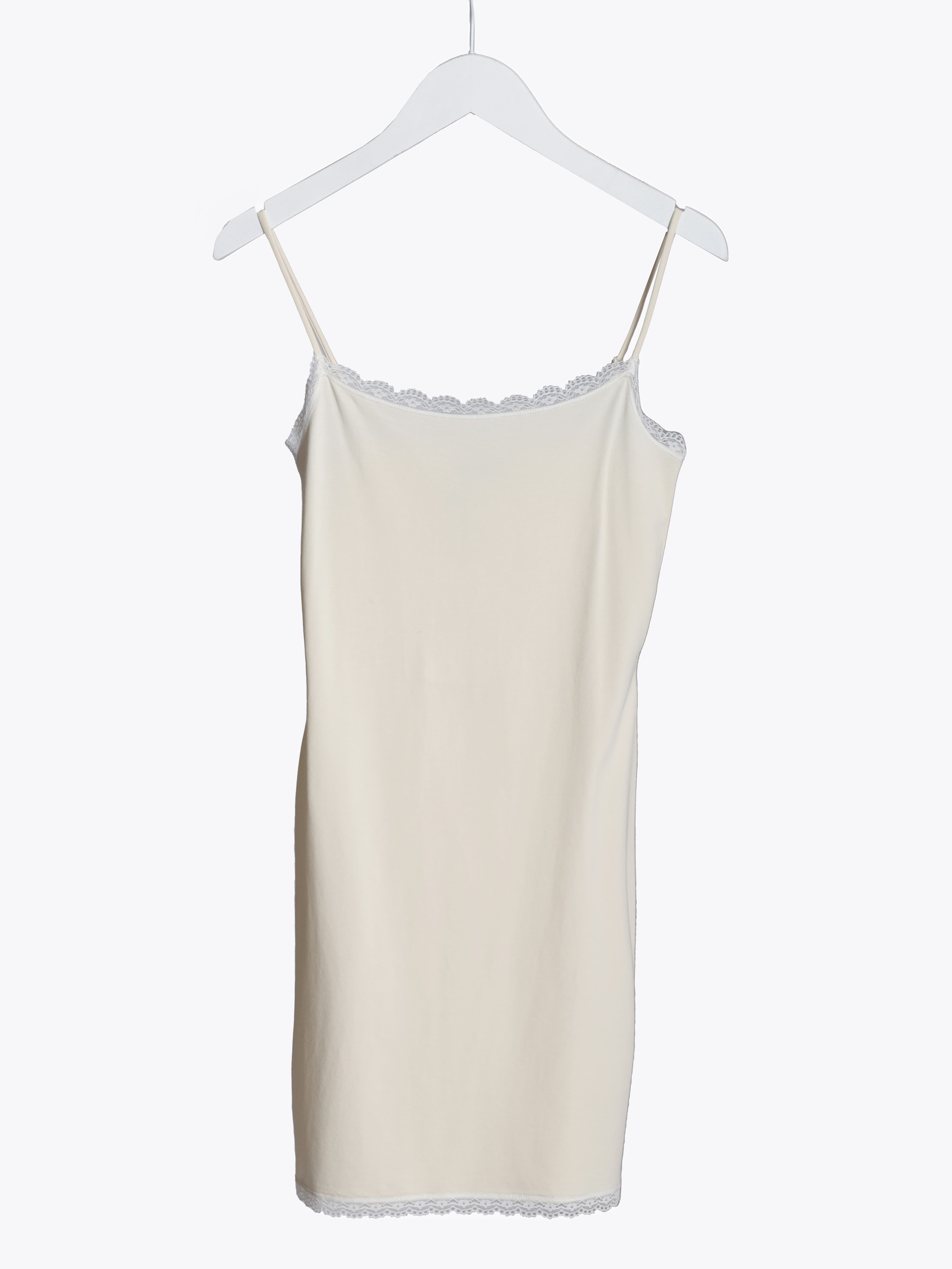 LACE TRIM DRESS