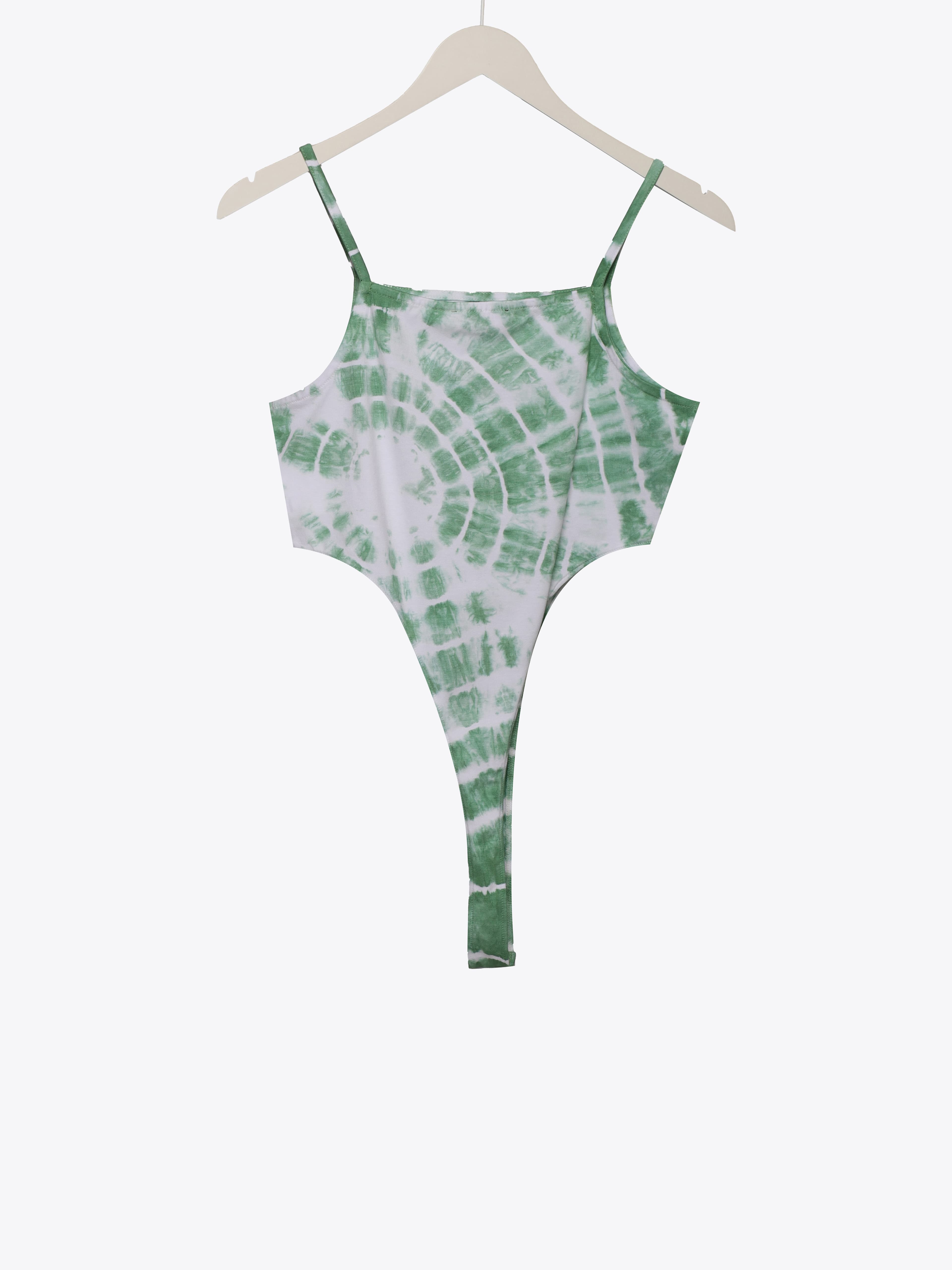 GREEN TIE DYE BODYSUIT 2