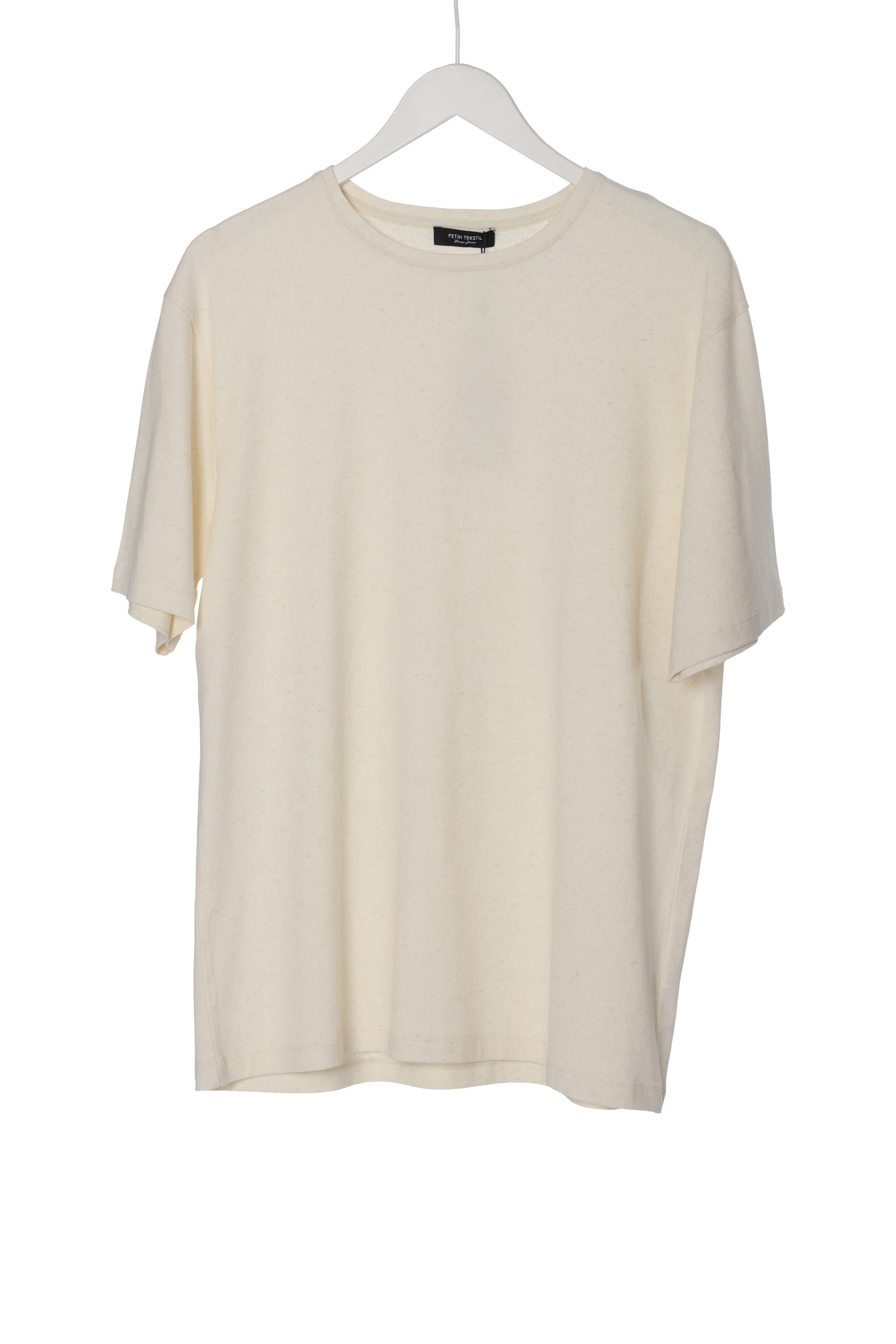 LINEN T-SHIRT · ECRU