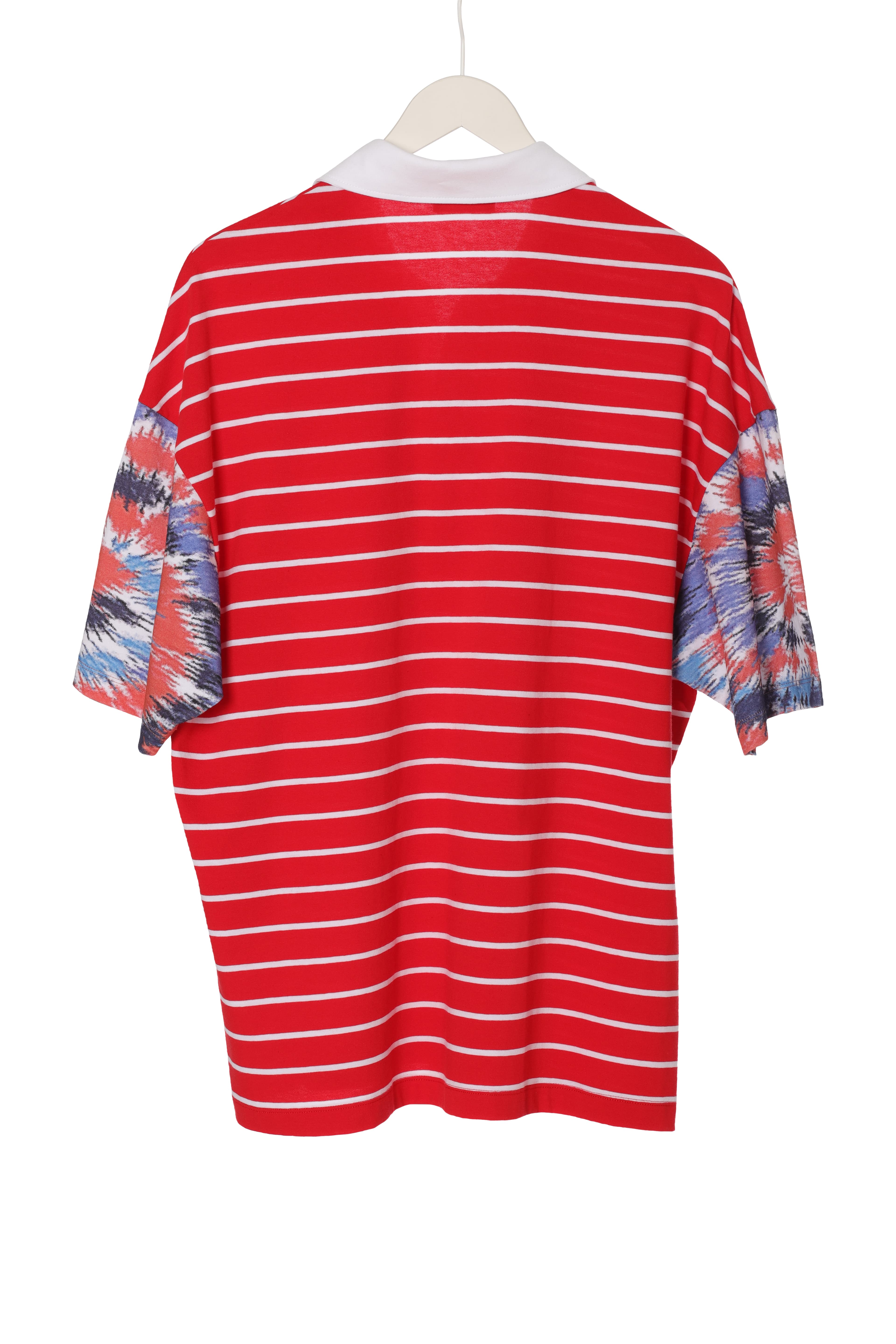 PRINTED & STRIPED POLO T-SHIRT 2