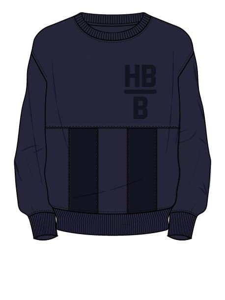 CUT&SEW GARMENT DYE SWEATSHIRT