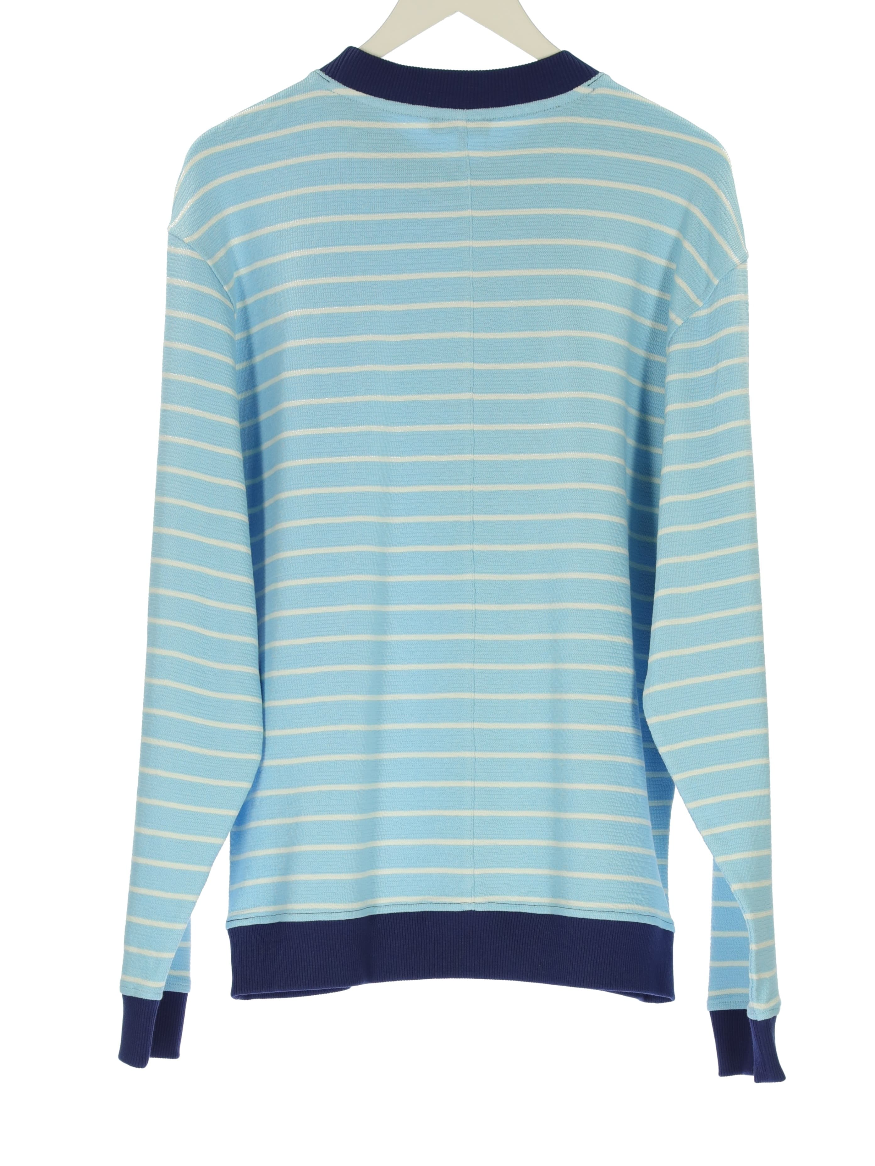 BLOCKED STRIPED SWEATSHIRT 2