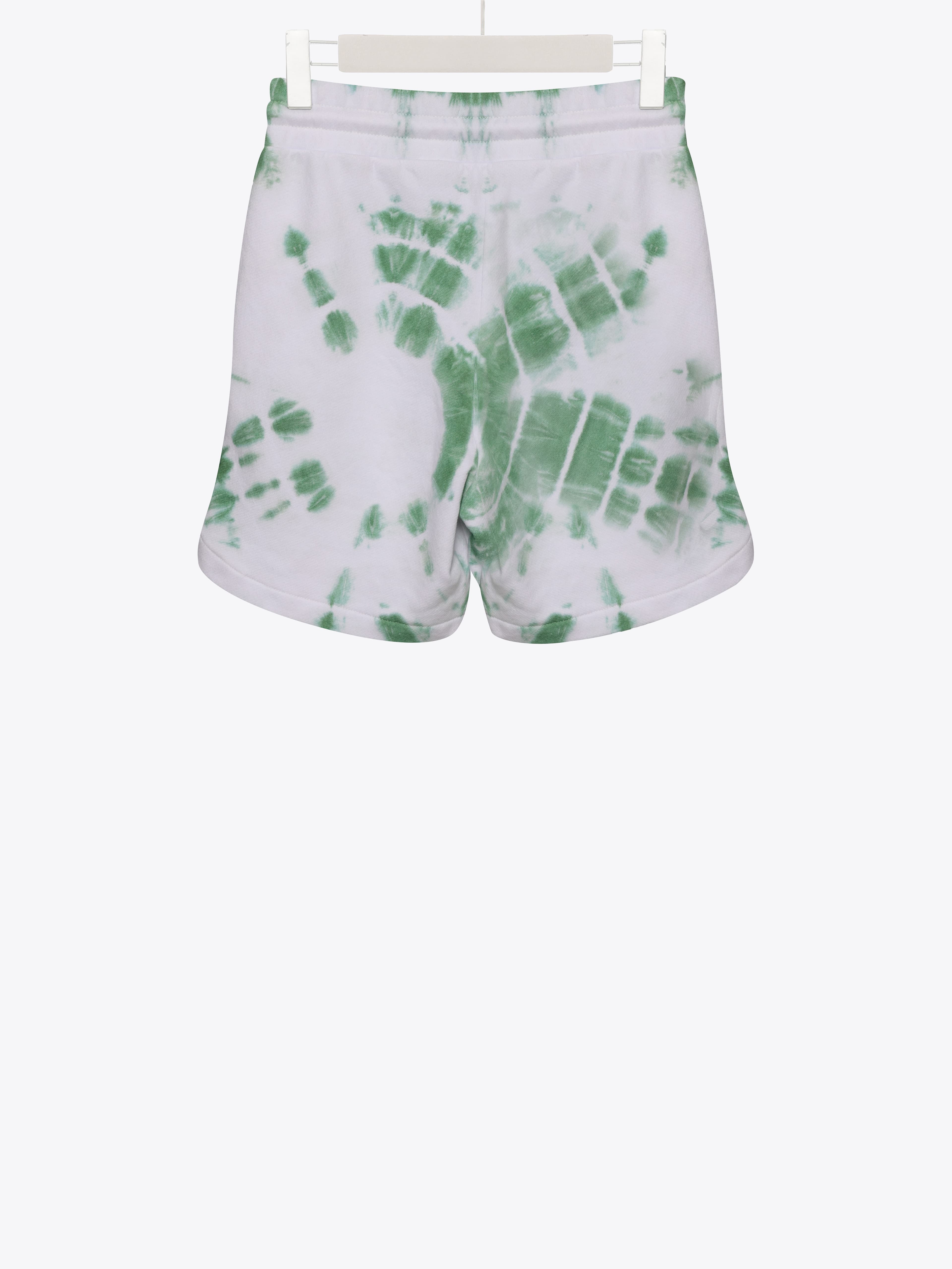 GREEN TIE DYE SHORT 2